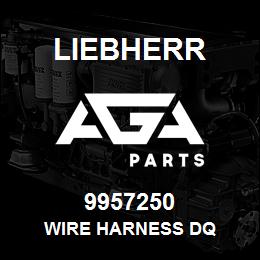 9957250 Liebherr WIRE HARNESS DQ | AGA Parts