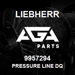 9957294 Liebherr PRESSURE LINE DQ | AGA Parts