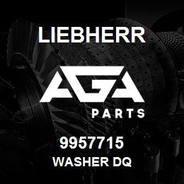 9957715 Liebherr WASHER DQ | AGA Parts