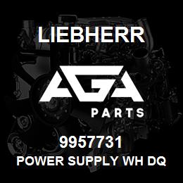 9957731 Liebherr POWER SUPPLY WH DQ | AGA Parts