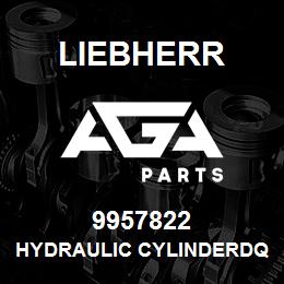 9957822 Liebherr HYDRAULIC CYLINDERDQ | AGA Parts