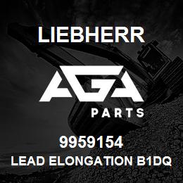 9959154 Liebherr LEAD ELONGATION B1DQ | AGA Parts