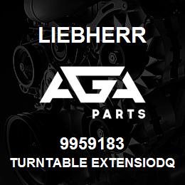 9959183 Liebherr TURNTABLE EXTENSIODQ | AGA Parts