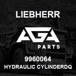 9960064 Liebherr HYDRAULIC CYLINDERDQ | AGA Parts