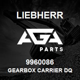 9960086 Liebherr GEARBOX CARRIER DQ | AGA Parts