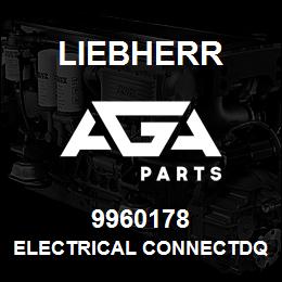 9960178 Liebherr ELECTRICAL CONNECTDQ | AGA Parts