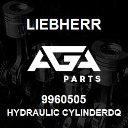 9960505 Liebherr HYDRAULIC CYLINDERDQ | AGA Parts