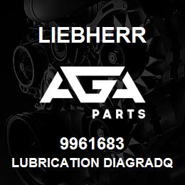 9961683 Liebherr LUBRICATION DIAGRADQ | AGA Parts