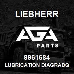 9961684 Liebherr LUBRICATION DIAGRADQ | AGA Parts