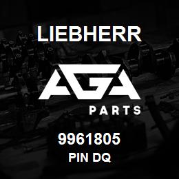 9961805 Liebherr PIN DQ | AGA Parts