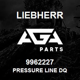 9962227 Liebherr PRESSURE LINE DQ | AGA Parts