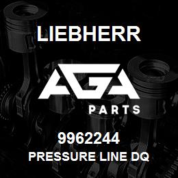 9962244 Liebherr PRESSURE LINE DQ | AGA Parts