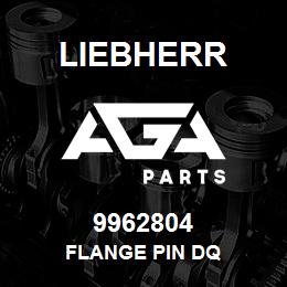 9962804 Liebherr FLANGE PIN DQ | AGA Parts