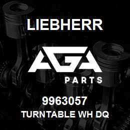 9963057 Liebherr TURNTABLE WH DQ | AGA Parts