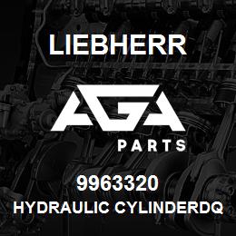 9963320 Liebherr HYDRAULIC CYLINDERDQ | AGA Parts