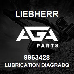 9963428 Liebherr LUBRICATION DIAGRADQ | AGA Parts