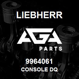 9964061 Liebherr CONSOLE DQ | AGA Parts