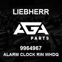 9964967 Liebherr ALARM CLOCK RIN WHDQ | AGA Parts