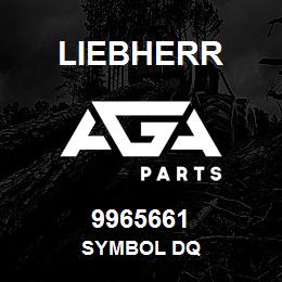 9965661 Liebherr SYMBOL DQ | AGA Parts