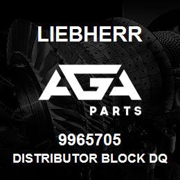 9965705 Liebherr DISTRIBUTOR BLOCK DQ | AGA Parts