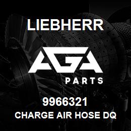 9966321 Liebherr CHARGE AIR HOSE DQ | AGA Parts