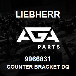 9966831 Liebherr COUNTER BRACKET DQ | AGA Parts