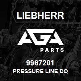 9967201 Liebherr PRESSURE LINE DQ | AGA Parts