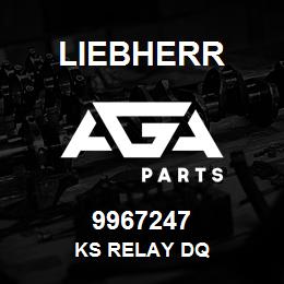 9967247 Liebherr KS RELAY DQ | AGA Parts