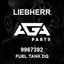 9967392 Liebherr FUEL TANK DQ | AGA Parts