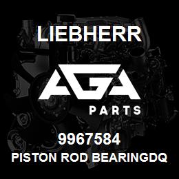 9967584 Liebherr PISTON ROD BEARINGDQ | AGA Parts