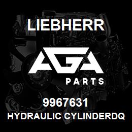 9967631 Liebherr HYDRAULIC CYLINDERDQ | AGA Parts