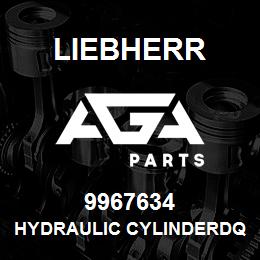 9967634 Liebherr HYDRAULIC CYLINDERDQ | AGA Parts