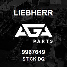 9967649 Liebherr STICK DQ | AGA Parts