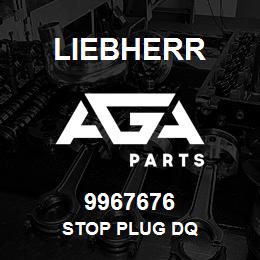 9967676 Liebherr STOP PLUG DQ | AGA Parts