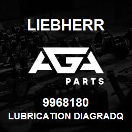 9968180 Liebherr LUBRICATION DIAGRADQ | AGA Parts