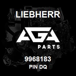 9968183 Liebherr PIN DQ | AGA Parts