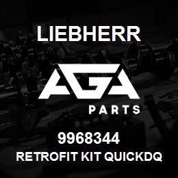 9968344 Liebherr RETROFIT KIT QUICKDQ | AGA Parts