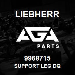 9968715 Liebherr SUPPORT LEG DQ | AGA Parts