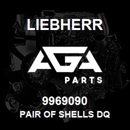 9969090 Liebherr PAIR OF SHELLS DQ | AGA Parts