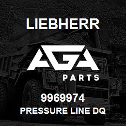 9969974 Liebherr PRESSURE LINE DQ | AGA Parts