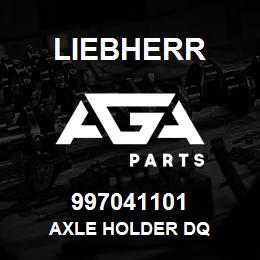 997041101 Liebherr AXLE HOLDER DQ | AGA Parts