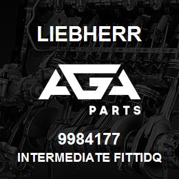 9984177 Liebherr INTERMEDIATE FITTIDQ | AGA Parts