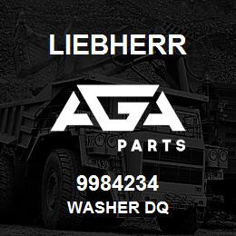 9984234 Liebherr WASHER DQ | AGA Parts