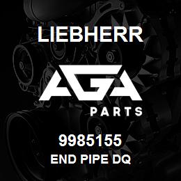 9985155 Liebherr END PIPE DQ | AGA Parts