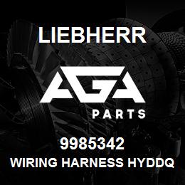 9985342 Liebherr WIRING HARNESS HYDDQ | AGA Parts