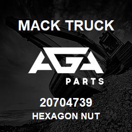 20704739 Mack Truck HEXAGON NUT | AGA Parts