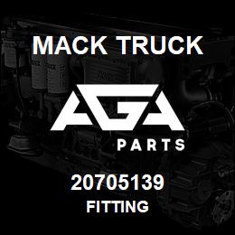 20705139 Mack Truck FITTING | AGA Parts