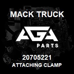 20705221 Mack Truck ATTACHING CLAMP | AGA Parts