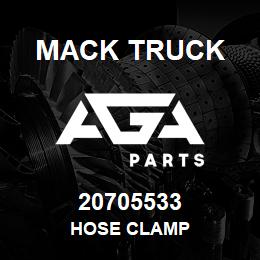 20705533 Mack Truck HOSE CLAMP | AGA Parts