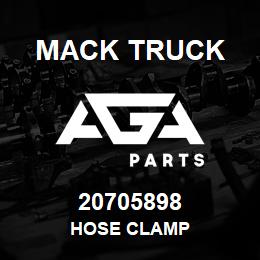 20705898 Mack Truck HOSE CLAMP | AGA Parts